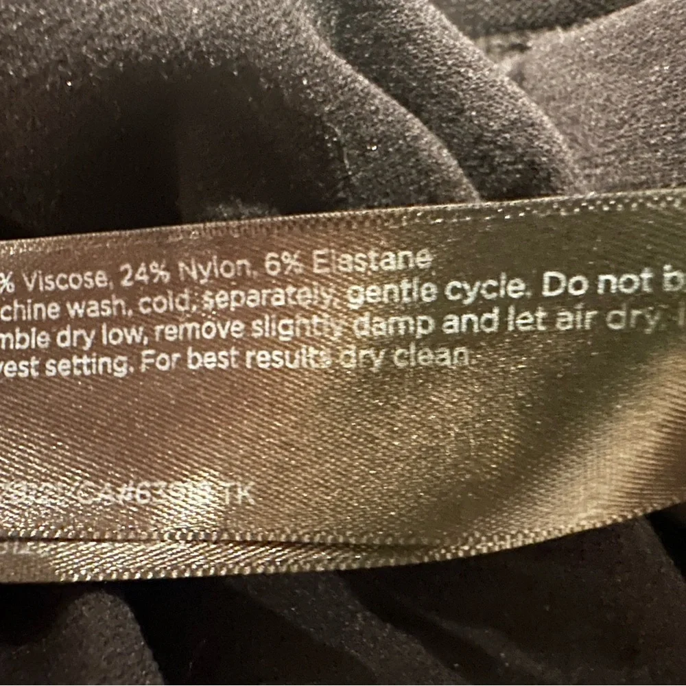 Eileen Fisher Black with Soft Textured Fabric - Picture 5 of 5